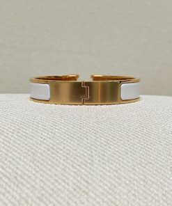 Alternative view of Hermes Clic Clac H White